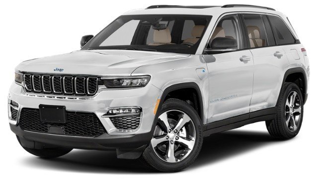 Bright White [White] 2022 Jeep Grand Cherokee 4xe Base exterior