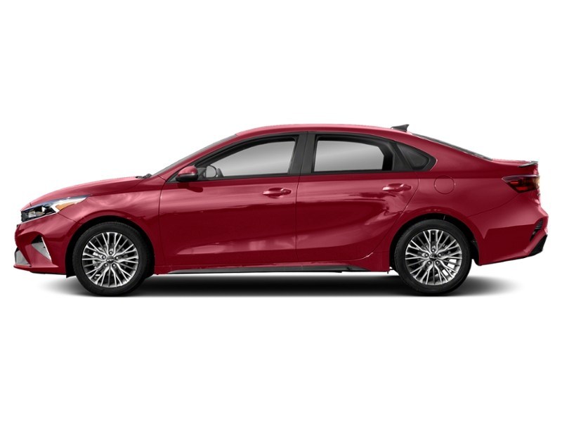 Radiant Red 2023 Kia Forte EX IVT exterior