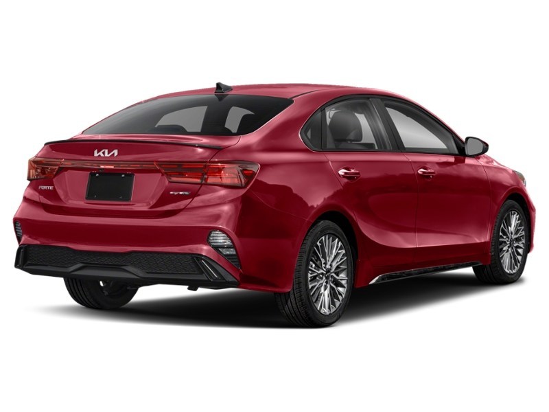 Radiant Red 2023 Kia Forte EX IVT exterior