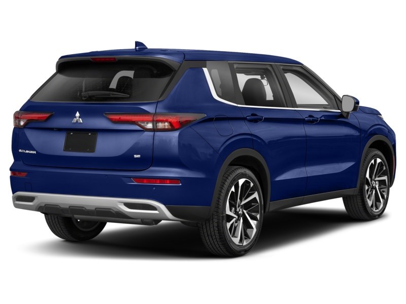 2022 Mitsubishi Outlander SE S-AWC Cosmic Blue  Shot 2
