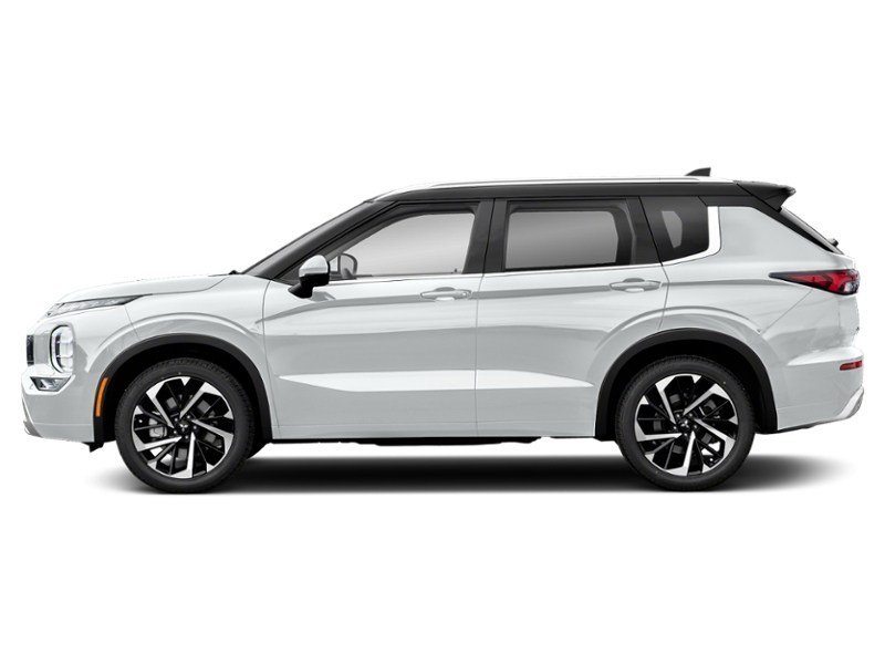 White Diamond/Black Roof 2024 Mitsubishi Outlander GT Premium S-AWC exterior