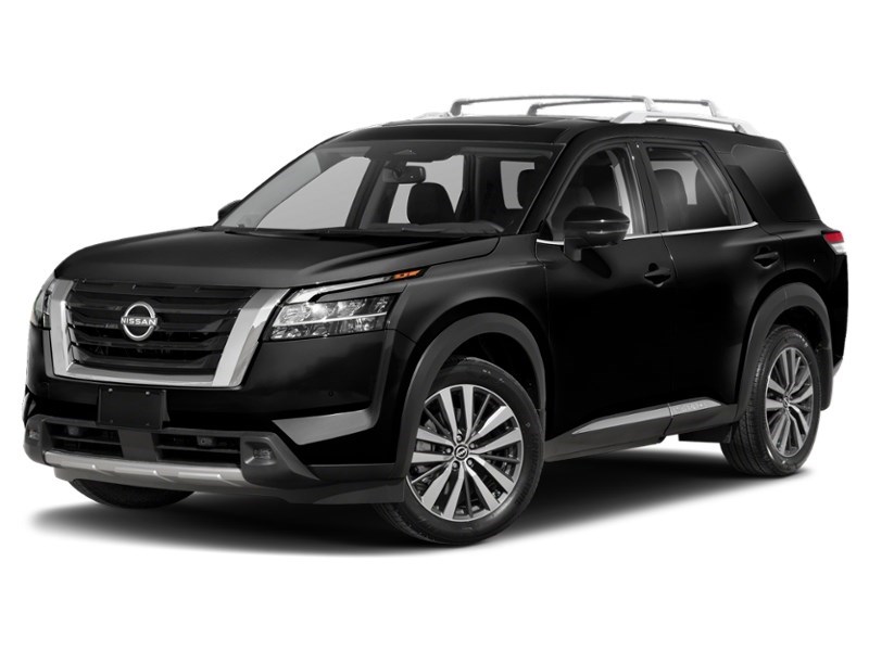 2023 Nissan Pathfinder Platinum 4WD Super Black  Shot 4