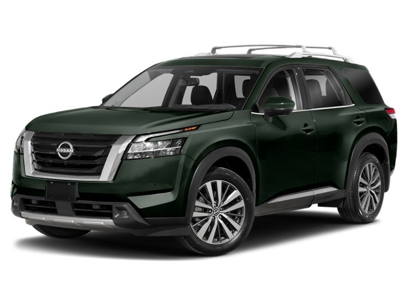 2023 Nissan Pathfinder Platinum 4WD Obsidian Green Pearl  Shot 7