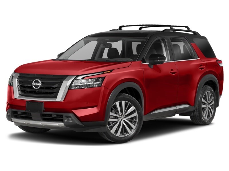 2023 Nissan Pathfinder Platinum 4WD Scarlet Ember Tintcoat/Super Black  Shot 38