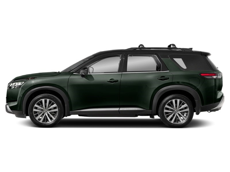 2023 Nissan Pathfinder Platinum 4WD Obsidian-Green Pearl/Super Black  Shot 34