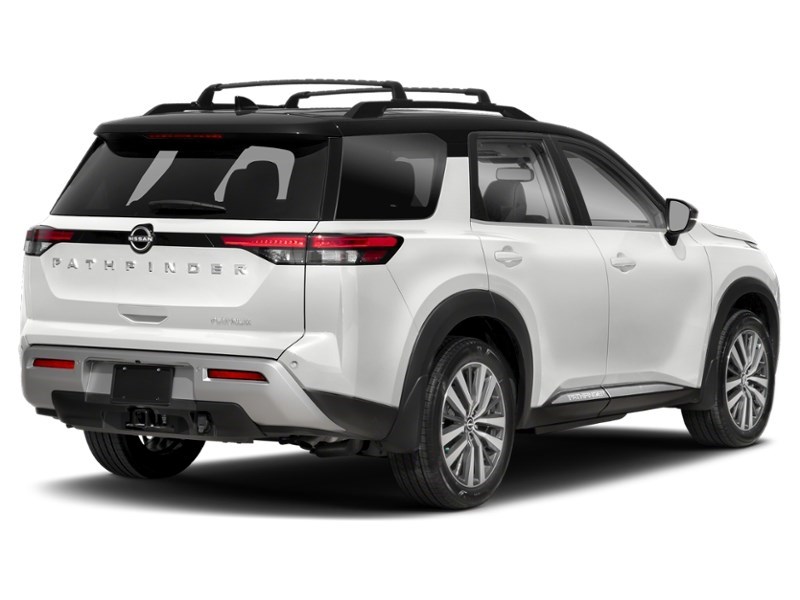 2023 Nissan Pathfinder Platinum 4WD Pearl White TriCoat/Super Black  Shot 49
