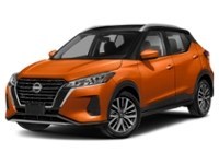 Monarch Orange Metallic/Super Black 2024 Nissan Kicks SV FWD exterior