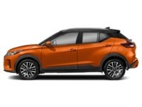 Monarch Orange Metallic/Super Black 2024 Nissan Kicks SV FWD exterior
