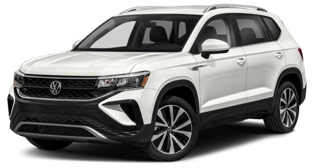 Pure White [White] 2024 Volkswagen Taos Comfortline exterior