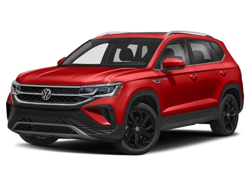 2023 Volkswagen Taos Highline 4MOTION Kings Red Metallic  Shot 43