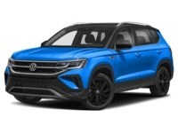 2023 Volkswagen Taos Highline 4MOTION Cornflower Blue Metallic with Solid Black Roof  Shot 58