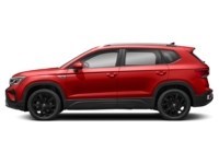 2023 Volkswagen Taos Highline 4MOTION Kings Red Metallic  Shot 45