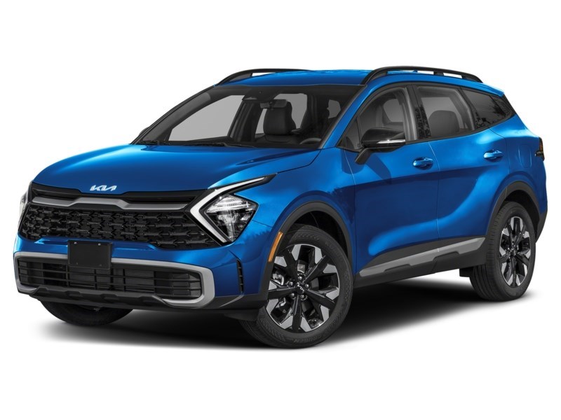 2023 Kia Sportage X-Line Limited AWD w/Black Interior Vesta Blue  Shot 10