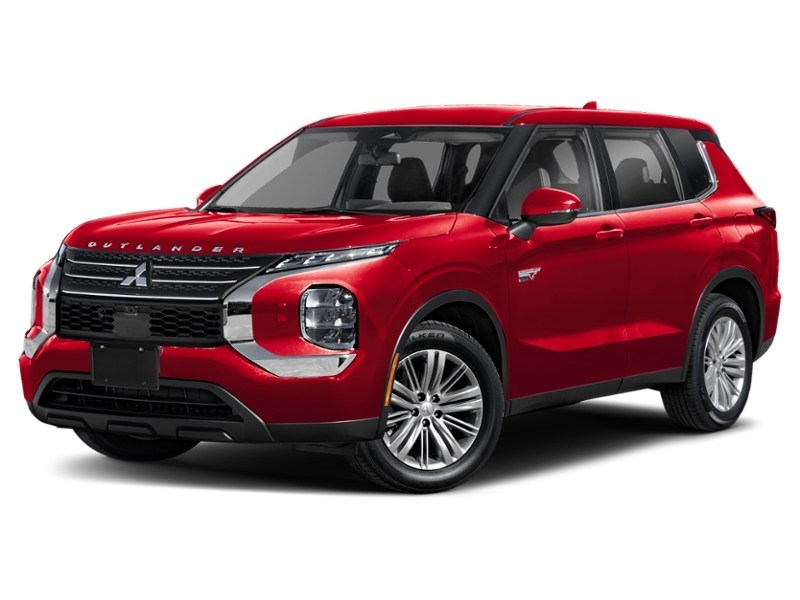 Red Diamond 2025 Mitsubishi Outlander Plug-In Hybrid SE S-AWC exterior