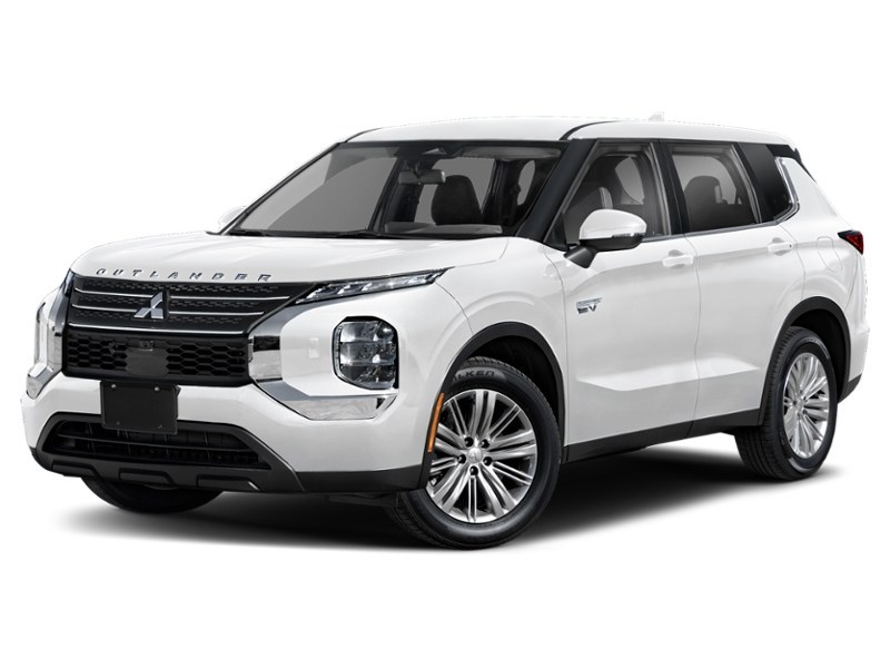 White Diamond 2025 Mitsubishi Outlander Plug-In Hybrid SE S-AWC exterior