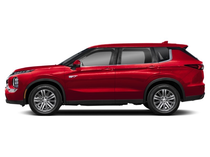 Red Diamond 2025 Mitsubishi Outlander Plug-In Hybrid SE S-AWC exterior