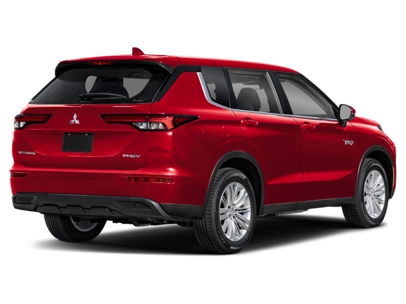 Red Diamond 2025 Mitsubishi Outlander Plug-In Hybrid SE S-AWC exterior