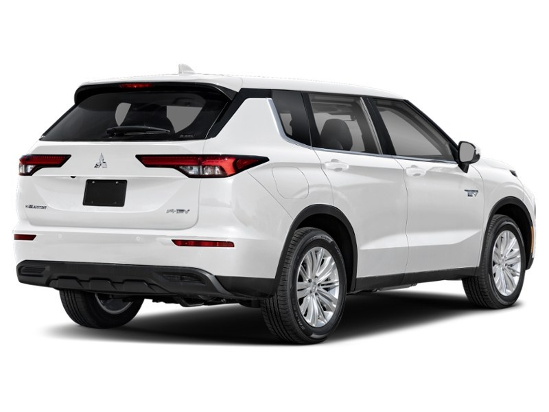 White Diamond 2025 Mitsubishi Outlander Plug-In Hybrid SE S-AWC exterior