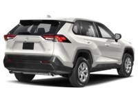 2025 Toyota RAV4 LE AWD White  Shot 3