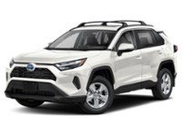 Super White 2023 Toyota RAV4 Hybrid Hybrid XLE AWD exterior