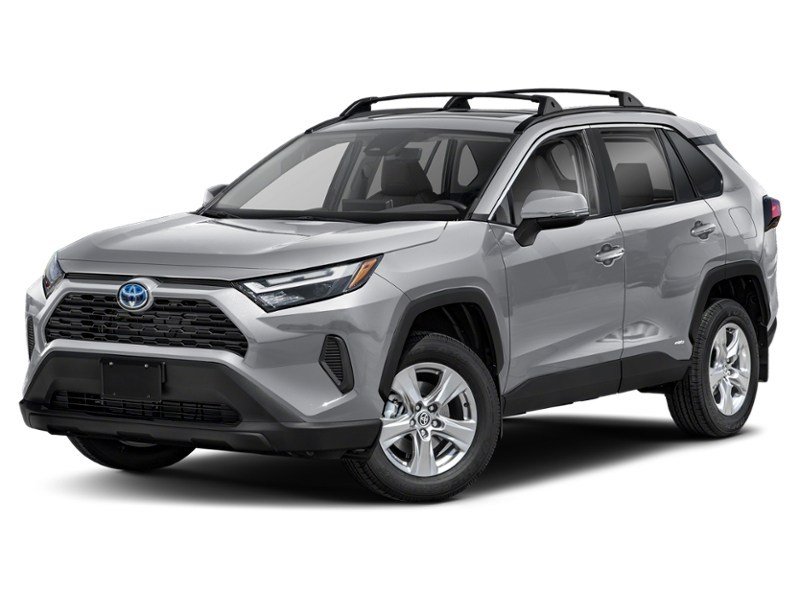 Silver Sky Metallic 2023 Toyota RAV4 Hybrid Hybrid XLE AWD exterior