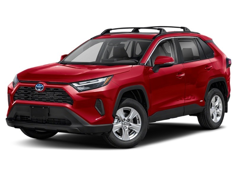 Ruby Flare Pearl 2023 Toyota RAV4 Hybrid Hybrid XLE AWD exterior