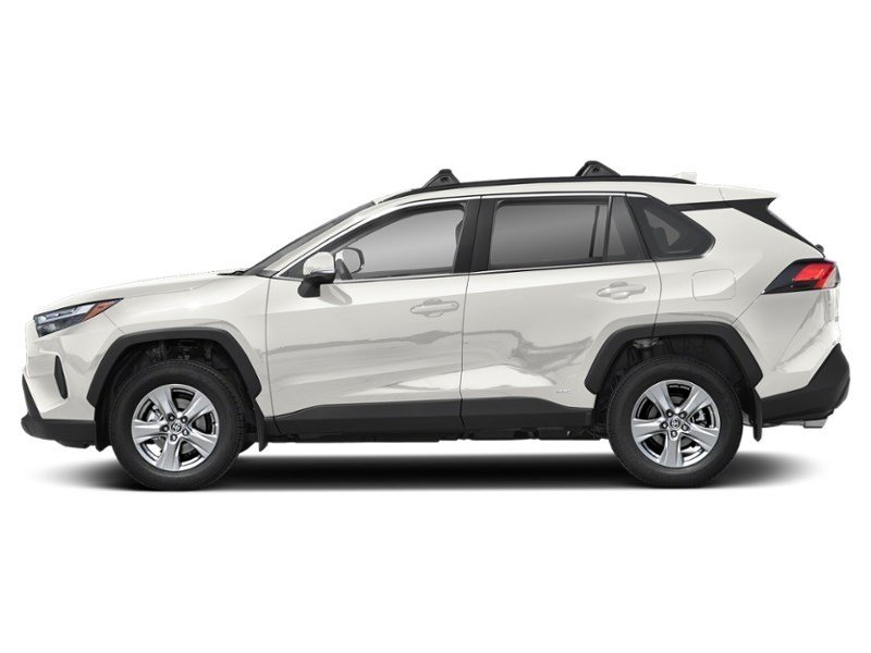 Super White 2023 Toyota RAV4 Hybrid Hybrid XLE AWD exterior