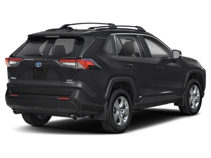 Midnight Black Metallic 2023 Toyota RAV4 Hybrid Hybrid XLE AWD exterior
