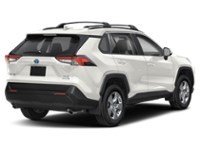Super White 2023 Toyota RAV4 Hybrid Hybrid XLE AWD exterior