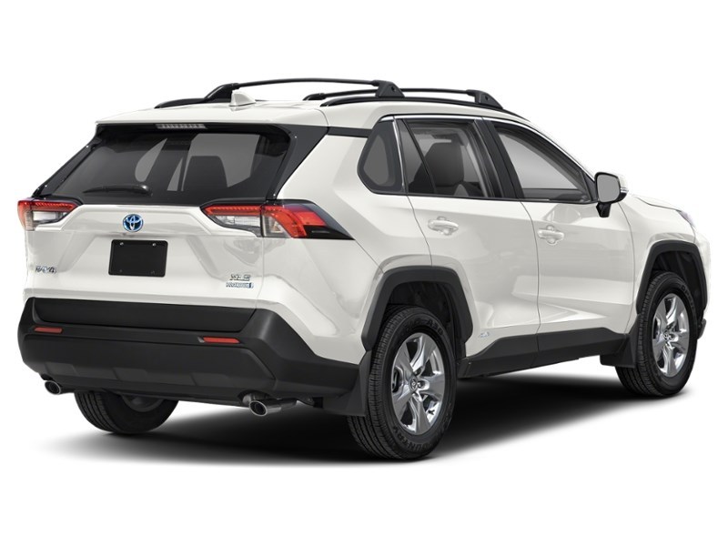 Super White 2023 Toyota RAV4 Hybrid Hybrid XLE AWD exterior