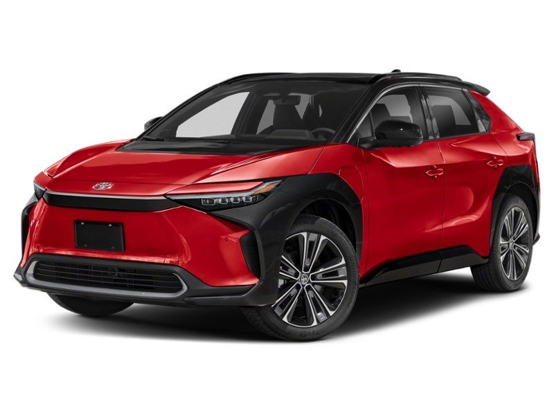 2023 Toyota bZ4X XLE AWD Supersonic Red w/Black Roof  Shot 46