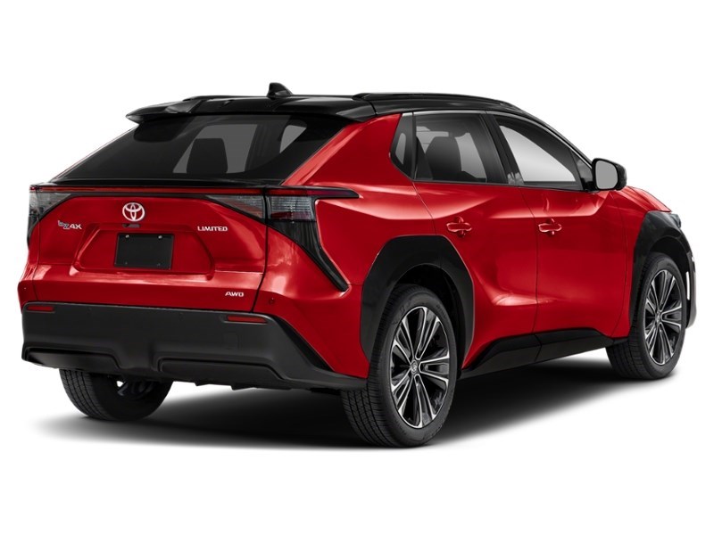 2023 Toyota bZ4X XLE AWD Supersonic Red w/Black Roof  Shot 44