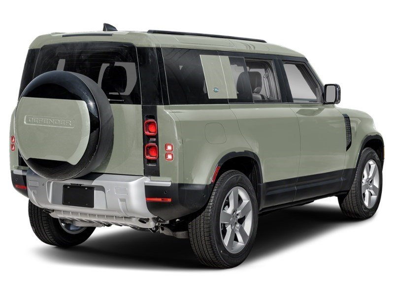 2025 Land Rover Defender 110 P300 S Pangea Green Metallic  Shot 2