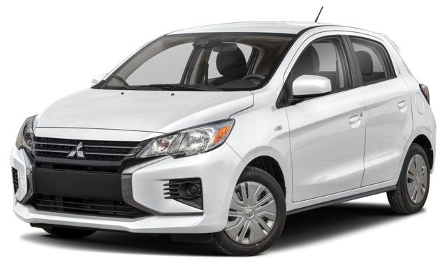 White Diamond [White] 2024 Mitsubishi Mirage ES exterior
