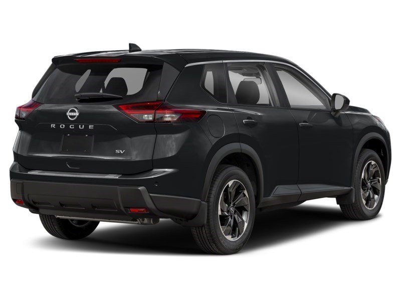 2025 Nissan Rogue AWD SV Moonroof Super Black  Shot 2