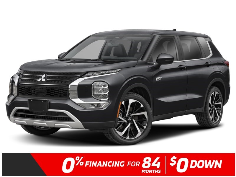 2025 Mitsubishi Outlander Plug-In Hybrid SE S-AWC Labrador Black  Shot 4