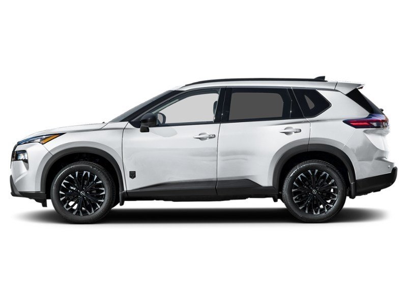 2025 Nissan Rogue AWD Midnight Edition Everest White Tricoat Pearl  Shot 10